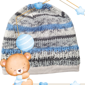 Pletena podložena kapa