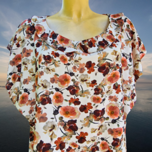 Bluza s cvetjem